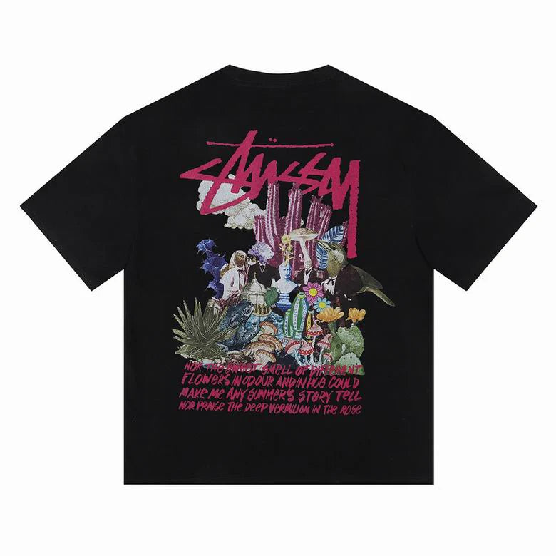 חולצה קצרה - stussy