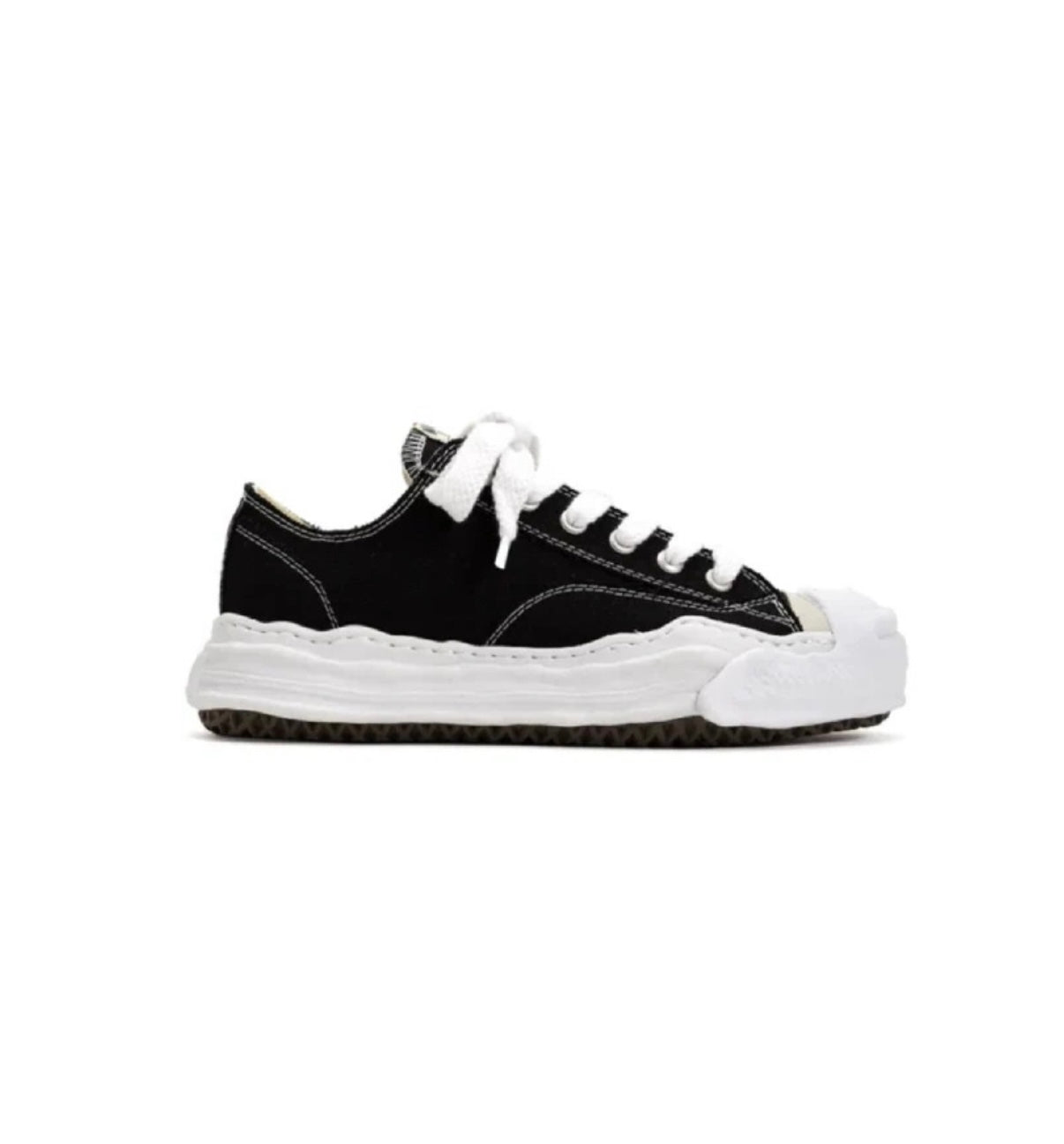 Maison Mihara Yasuhiro Hank Canvas Black White | מייסון מיהרה יאסוהירו
