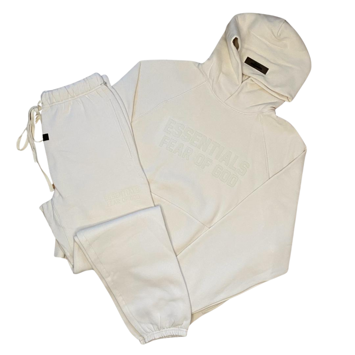 FEAR OF GOD ESSENTIALS CREAM / EGG SHELL TRACKSUIT