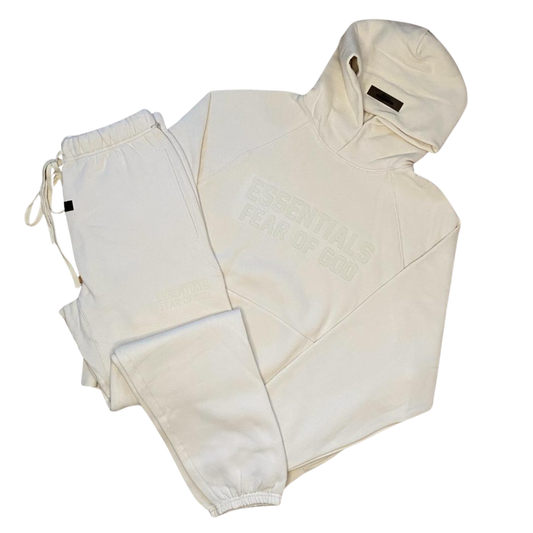 FEAR OF GOD ESSENTIALS CREAM / EGG SHELL TRACKSUIT